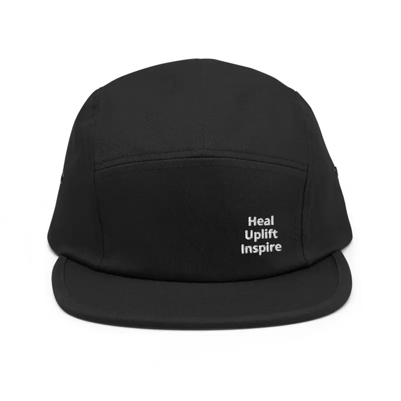 5 Panel Cap | Black